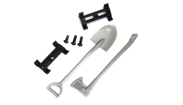 画像1: TRX-4 Shovel Axe Accessory Mount Set (1)