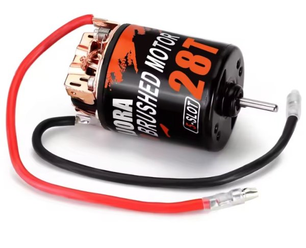 画像1: INJORA 540ブラシモーター 28T 5スロット 防水 1/10RC INM-10-28T (1)