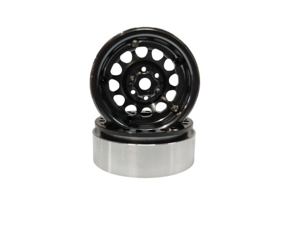 画像4: 1/10RC 2.2 アルミビードロックホイール 2個 (4)