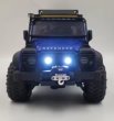 画像2: フロントフォグライト ユニバーサルラウンド プロジェクター,1/18 RC TRX4-M defender d90 d110 (2)