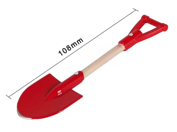画像1: ショベル スコップ レッド (1)