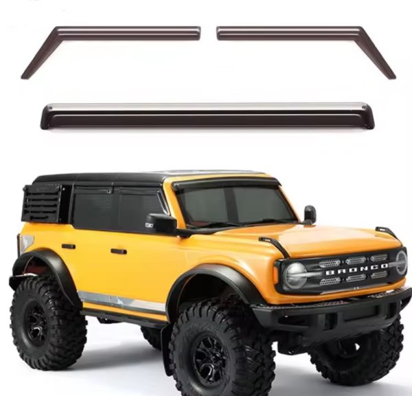 画像1: メタル ドアバイザーセット (TRX4ーM K10) 1/18RC (1)