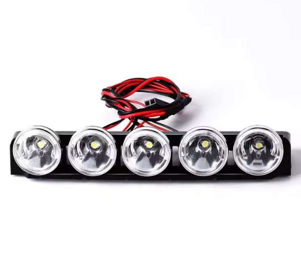 画像2: ヘッドライトサーチライト TRX4 1/10 RC ブロンコ K5 アキシャル SCX10 III (2)