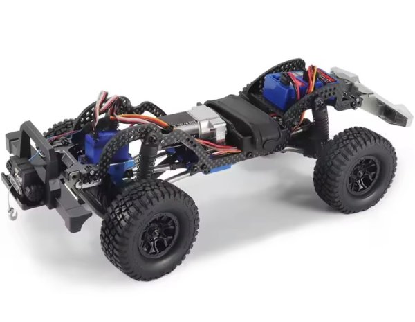 画像3: カーボンファイバーシャーシフレームフラックキット 1/18RC TRX-4M (3)