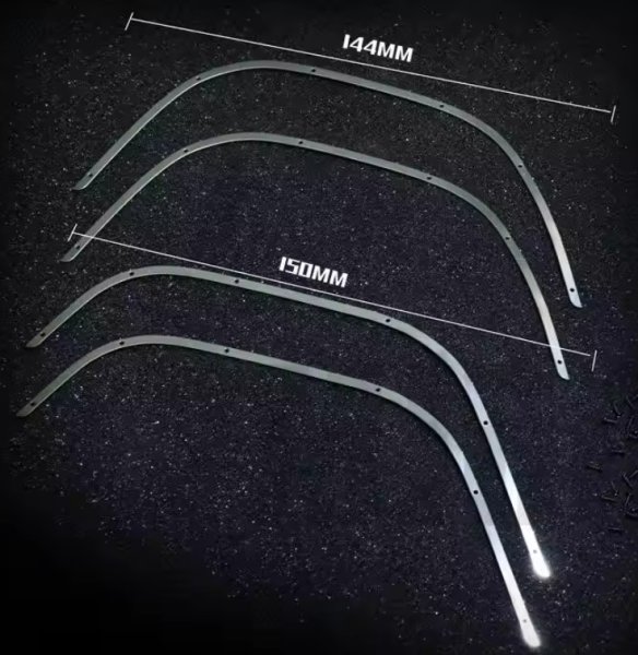 画像1: TRX-4 ホイールアーチガード ブロンコフェンダー用 82046ー4 (1)