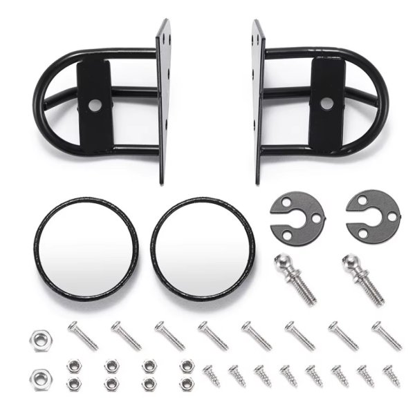 画像1: メタルバックミラーキット 1/10 TRX-4 ブロンコ (1)