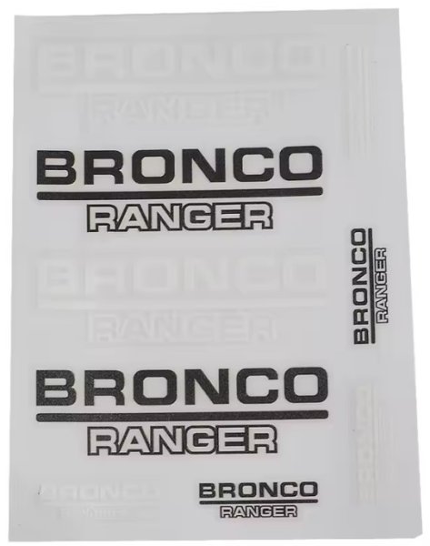 画像1: RC ブロンコステッカーA (1)