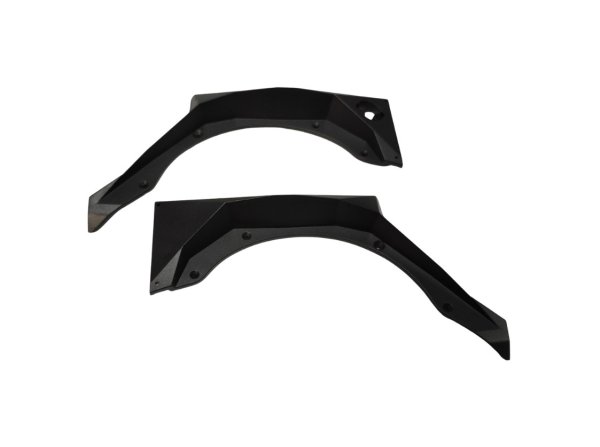 画像3: 黑4ピースABSホイール睫毛フェンダー324mm MS-6103 (3)