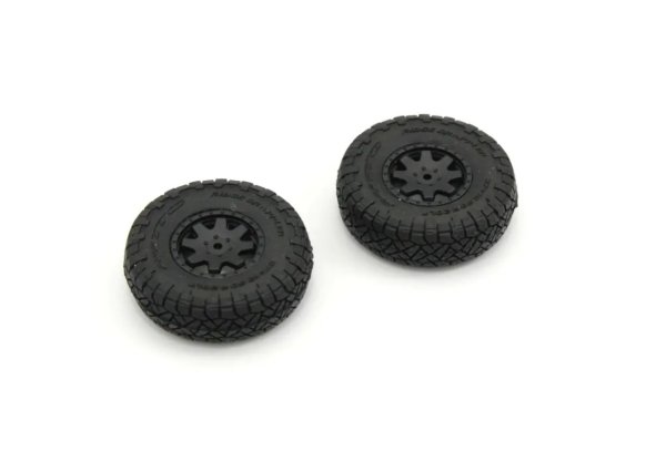 画像1: 京商 接着済みタイヤホイール2個セット トヨタ 4ラン (1)