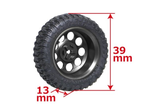 画像3: EAGLE SPラウンドホールホイール MINI-Z 4x4 ジムニー用 (3)