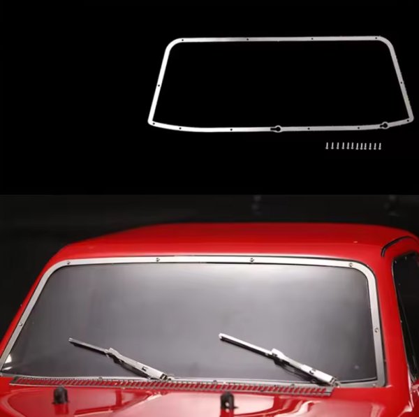 画像2: 1/10RC メタルフロントガラスフレーム TRX-4 ブレイザー 8207 (2)