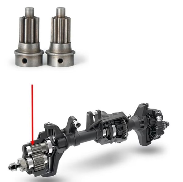 画像5: メタルフロント リア ポータブルギアセット 1/10RC (5)