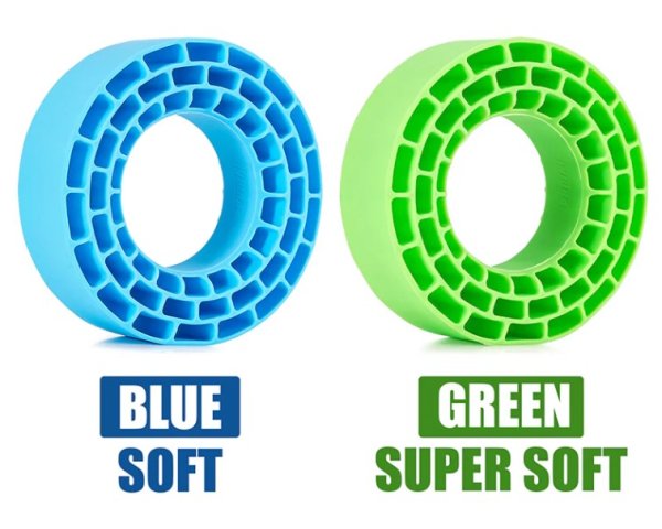 画像2: INJORA シリコンゴムインサート 1.55インチ95-97mmタイヤ用 2個入 DGT-1502 (2)