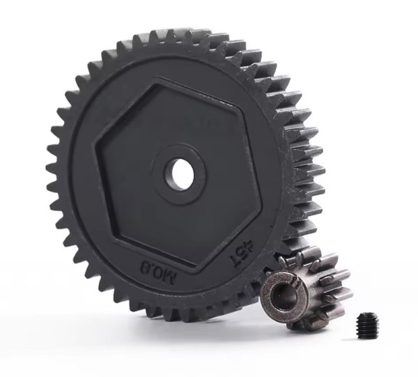 画像1: 硬化スチール平歯車45T 32ｐ 1/10RC TRX-4 (1)